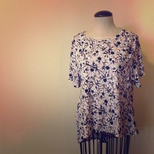 H&M Flouncy Floral T-Shirt